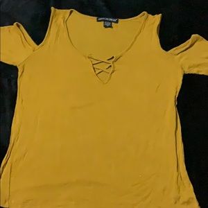 Yellow shirt